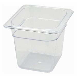 PAN 1/6 SZ 6″ DP CLR 1CT WINCO | Raw Item