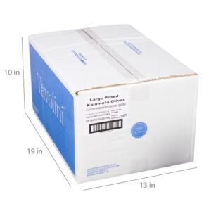 Jumbo Pitted Kalamata Olives | Corrugated Box