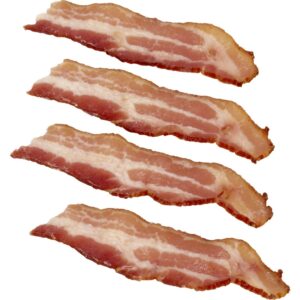 BACON CKD 18-22 HALF SLICES ~ 527CT | Raw Item