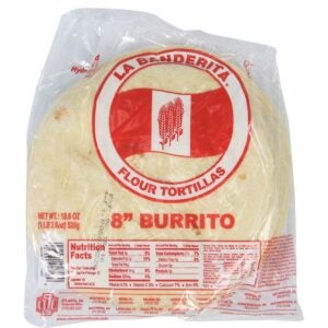 TORTILLA FLOUR 8″ 16-12CT LABAND | Packaged