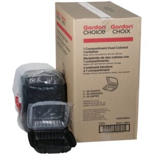 1-Compartment Dual Colored Container | Styled