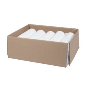 LINER CAN WHT 33GAL .70MIL 250CT ARRA | Packaged