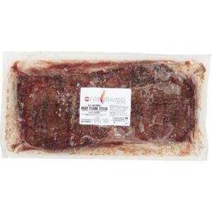 BEEF STK FLANK FIRE BRAISED 2-4.5# | Packaged
