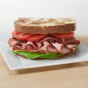 Bavarian Hickory-Smoked Ham, Sliced | Styled