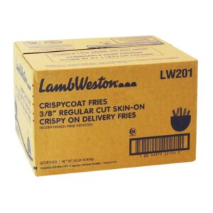 FRIES 3/8″ R/C SKN-ON 6-5# CRISPYCU | Corrugated Box