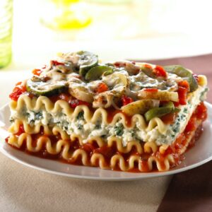 Roasted Vegetable Lasagna | Styled