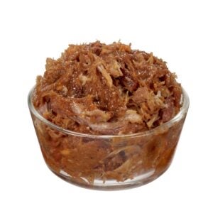 Entree Pork Shred W/bbq Sauce Cooked | Raw Item