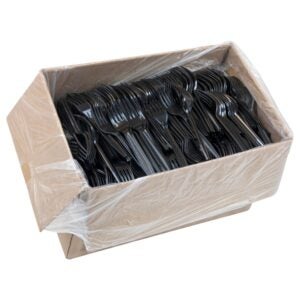 Black Premium Forks | Packaged