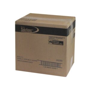 Vanilla Shake Mix Supplement | Corrugated Box