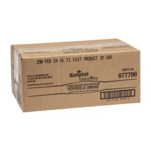 Flame-Roasted Peppers and Onions | Corrugated Box