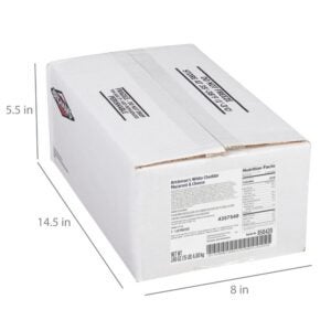 White Cheddar Macaroni & Cheese Entree | Corrugated Box