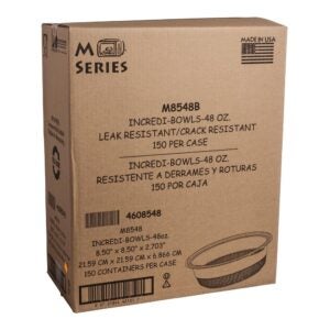 BOWL PLAS 48Z INCREDI BLK 150CT ANCHP | Corrugated Box