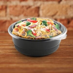 BOWL PLAS 48Z INCREDI BLK 150CT ANCHP | Styled