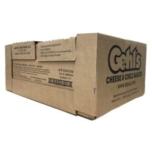 White Queso 2.0 Valve | Corrugated Box