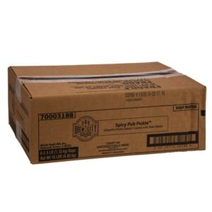 Spicy Pub Battered Pickles | Corrugated Box