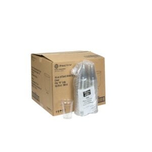 16 oz. Clear Plastic Cups | Styled