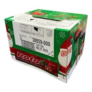 Creamy Caramel Rolos | Corrugated Box