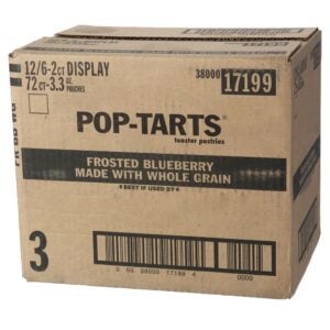 Blueberry PopTart WG 2.25OEG | Corrugated Box