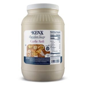 KEN’S SAUCE GARL AIOLI 1GAL | Packaged