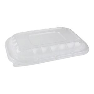 LID DOME 9X6 RECT CLR VNT 300CT | Raw Item