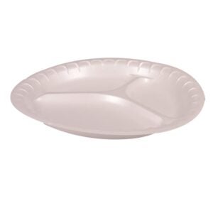 PLATE FM 10.25″ 3CMPT 4-135 SATINWR | Raw Item