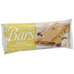 Banana Chocolate Chunk Breakfast Bars | Packaged