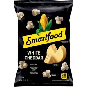 POPCORN WHT CHED 24-1.75Z SMRTFD | Packaged