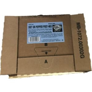 SYRUP BIB DR. PEPPER DIET 5GAL | Corrugated Box