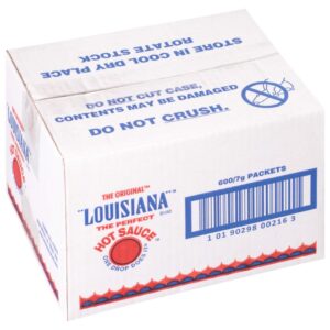 SAUCE HOT LOUISIANA  600-7GM PKTS | Corrugated Box