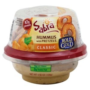 Classic Hummus with Pretzels | Packaged