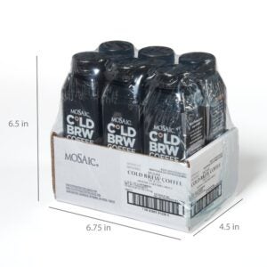 Mocha Cold Brew Coffee | Corrugated Box