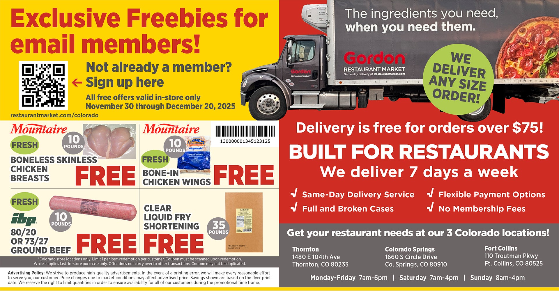 Colorado wholesale deals