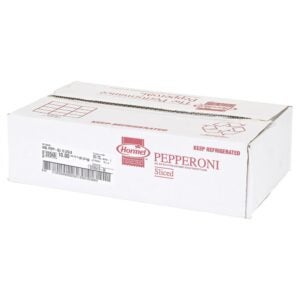 Sliced Pepperoni | Corrugated Box