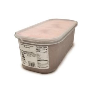 146 flz. Strawberry Sorbet | Packaged