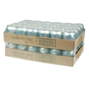 48-8 OZ DIET LIME LEMON TWIST | Corrugated Box