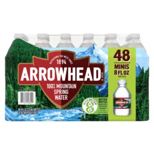 Arrowhead Spring Water 8oz x 48ct | Corrugated Box