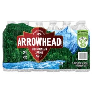 Arrowhead Spring Water 16.9oz x 24ct | Corrugated Box