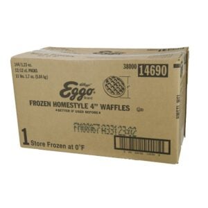 Homestyle Waffles | Corrugated Box