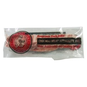 26-PC PORK LOIN BACK RIBS 1.25#DN | Packaged