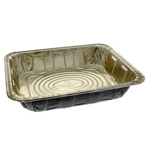 1/2 Size Black & Gold Foil Pan | Raw Item