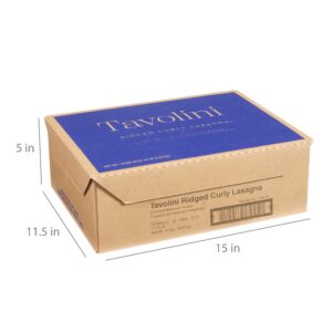 Ridged Curly Lasagna | Corrugated Box