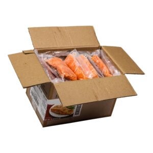 Salmon Fillets, Atlantic, Skinless, 6 oz. | Packaged