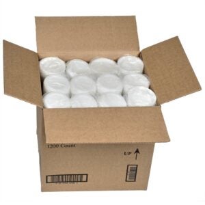 XSlot Lids, 12 – 22 oz., Translucent | Packaged