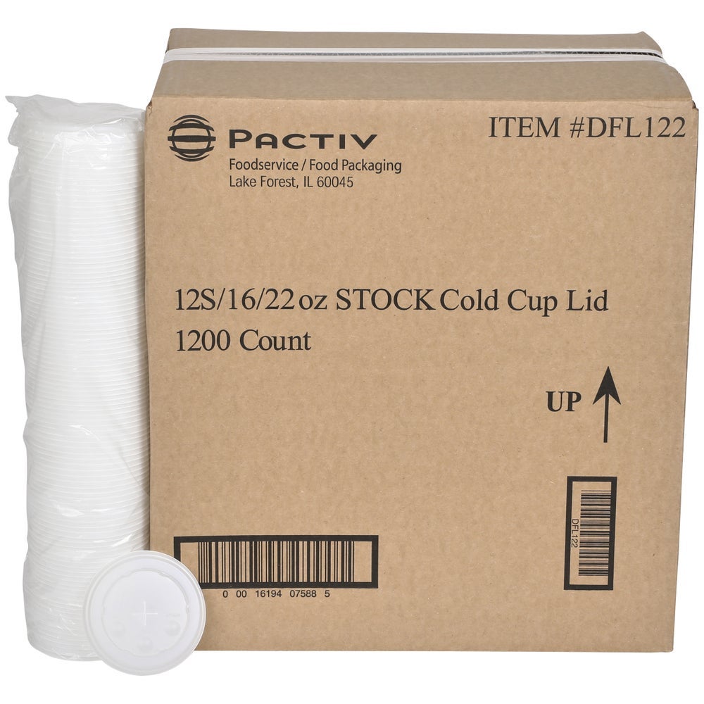 XSlot Lids, 12 - 22 oz., Translucent - Gordon Restaurant Market