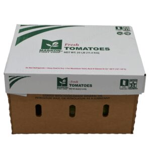 Large Green Tomatoes, 6×6 | Corrugated Box