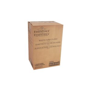 9″ Paper Plates | Corrugated Box