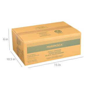 Tiger Shrimp, Peeled & Deveined, Cooked, 26-30 | Corrugated Box