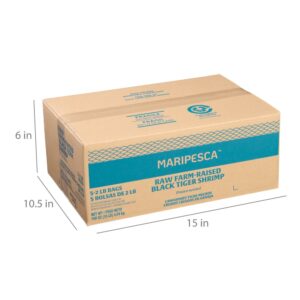 Tiger Shrimp, Frozen, Peeled & Deveined, 26-30 | Corrugated Box