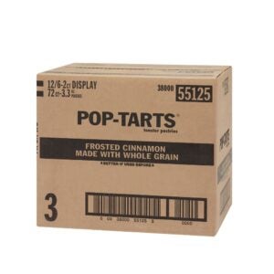 Whole Grain Cinnamon Pop-Tart | Corrugated Box