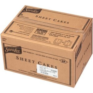 German Chocolate Iced Sheet Cake | Corrugated Box